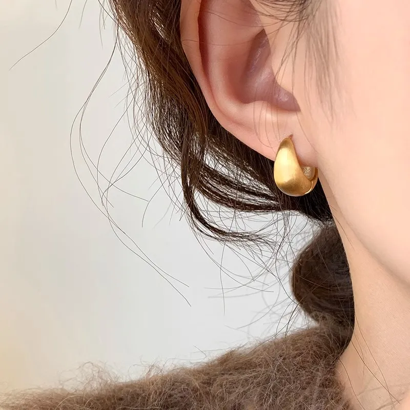 ONEKISS Gold Plated Copper Earrings Women's-2