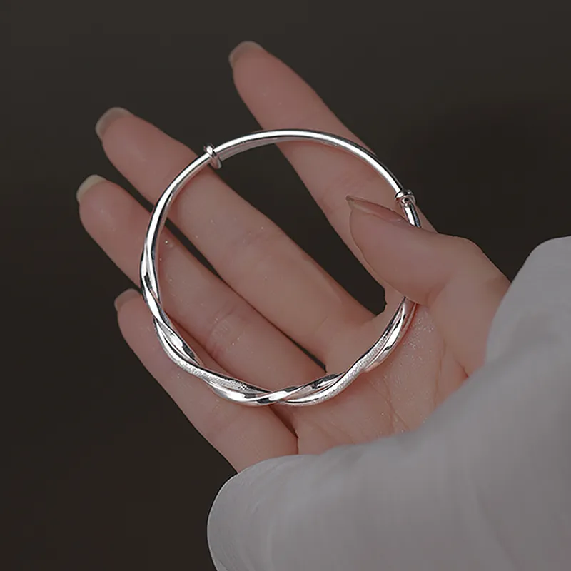 ONEKISS Gold Plated Copper Bangles Women's-6