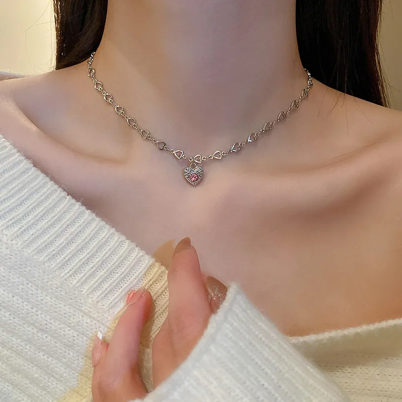 ONEKISS Gold Plated Copper Necklaces Women's-1