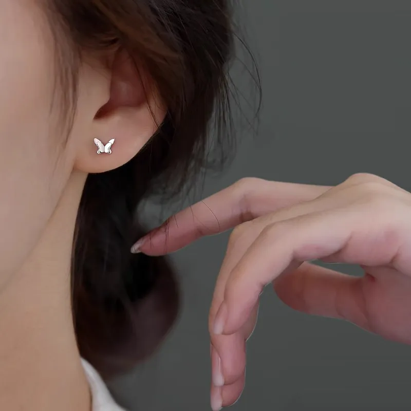 ONEKISS Gold Plated Copper Stud Earrings Women's-5