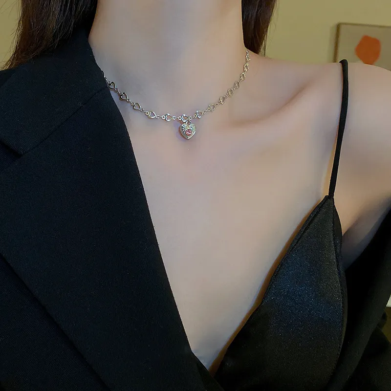 ONEKISS Gold Plated Copper Necklaces Women's-2