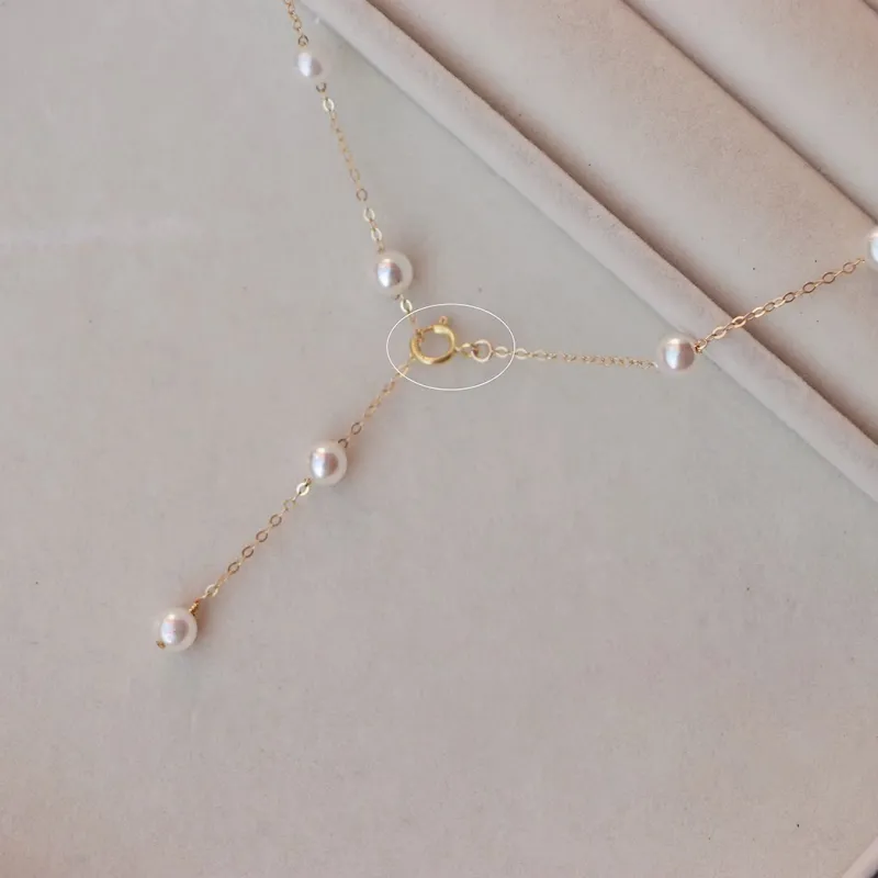 ONEKISS Gold Plated Copper Necklaces Women's-4