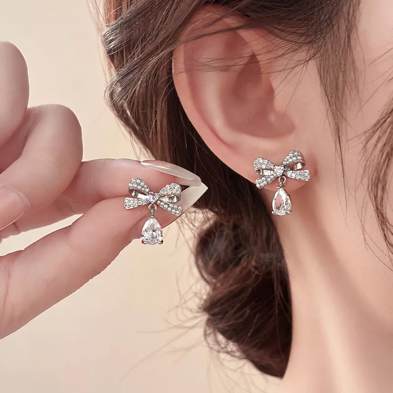ONEKISS Gold Plated Copper Earrings Women's-8