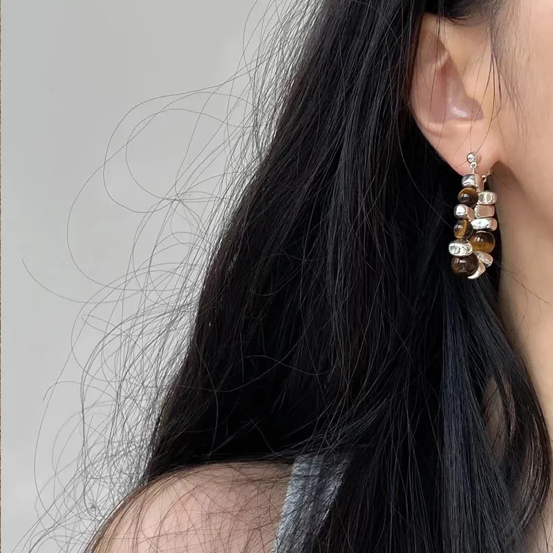 ONEKISS Gold Plated Copper Earrings Women's-2