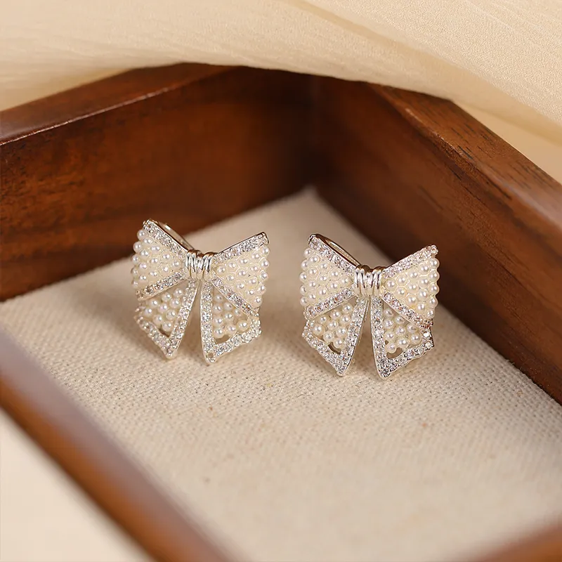 ONEKISS Gold Plated Copper Earrings Women's-11