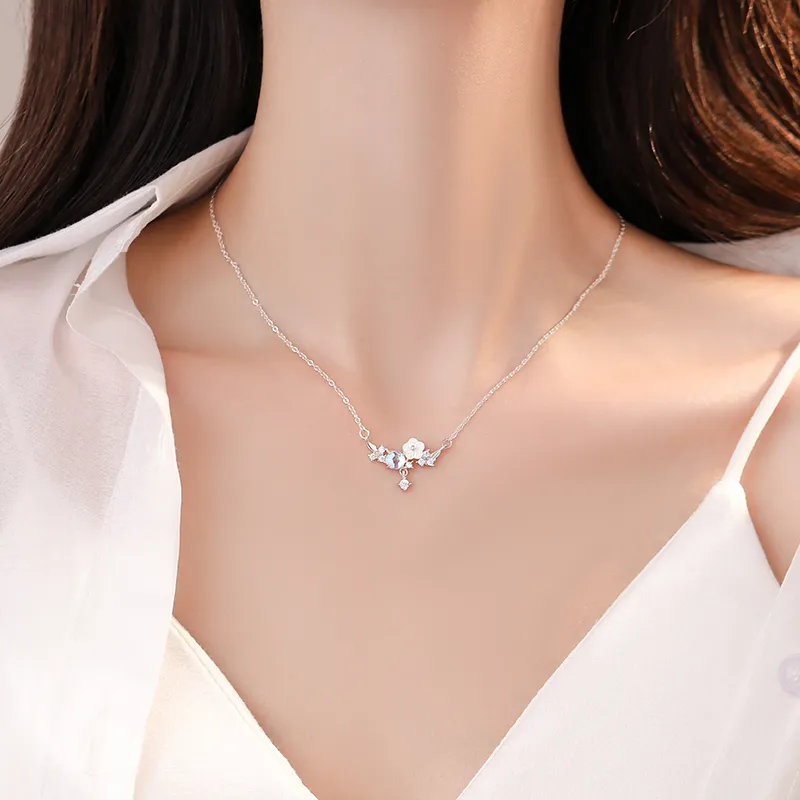 ONEKISS Gold Plated Copper Necklaces Women's-1