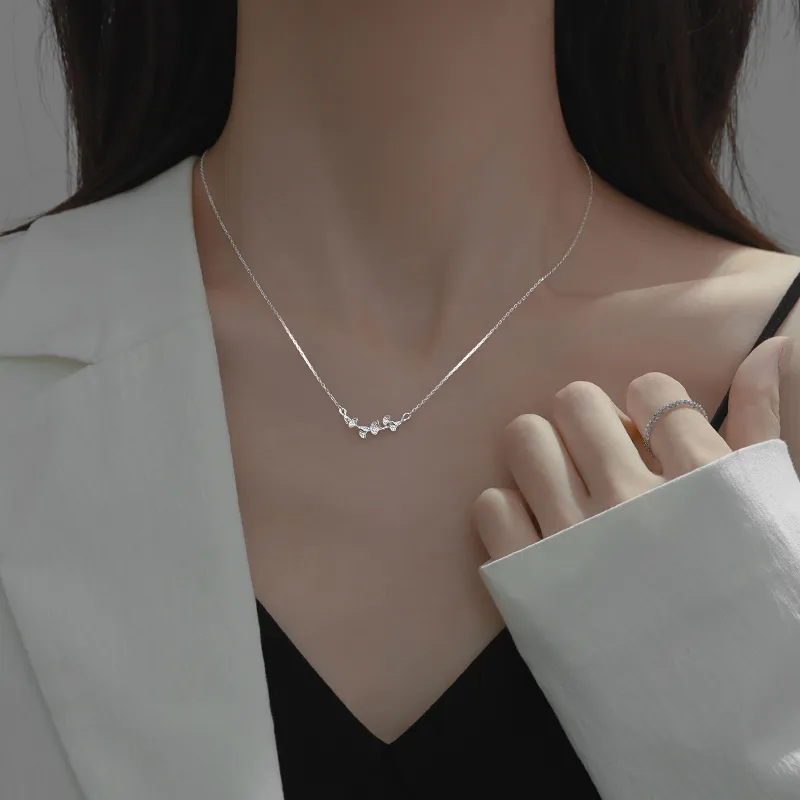 ONEKISS Gold Plated Copper Necklaces Women's-3