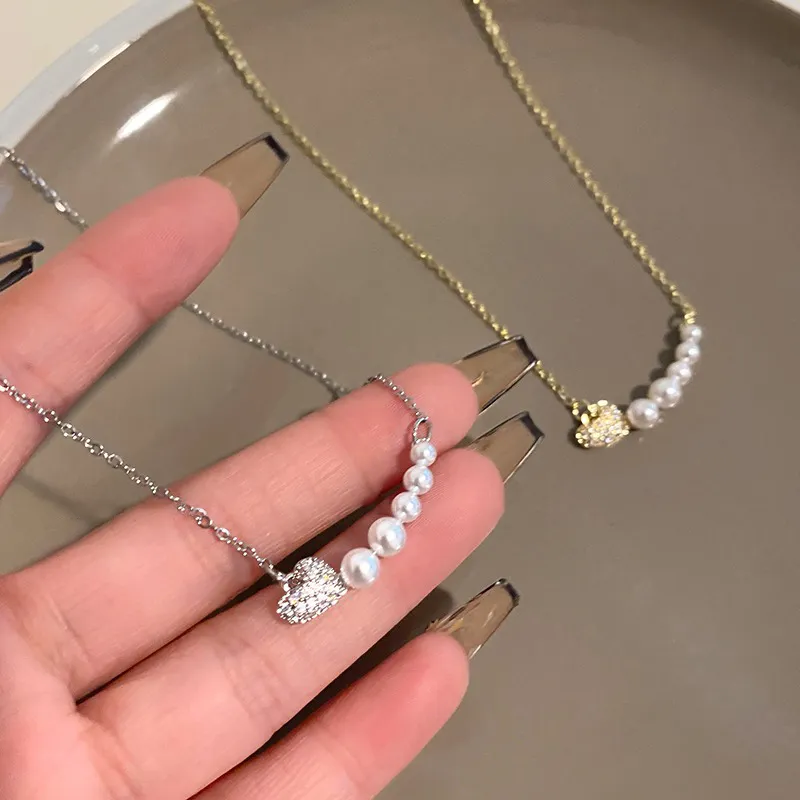 ONEKISS Gold Plated Copper Necklaces Women's-5