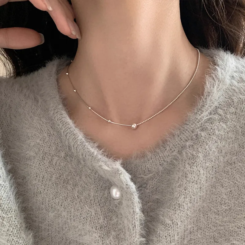 ONEKISS Gold Plated Copper Necklaces Women's-5