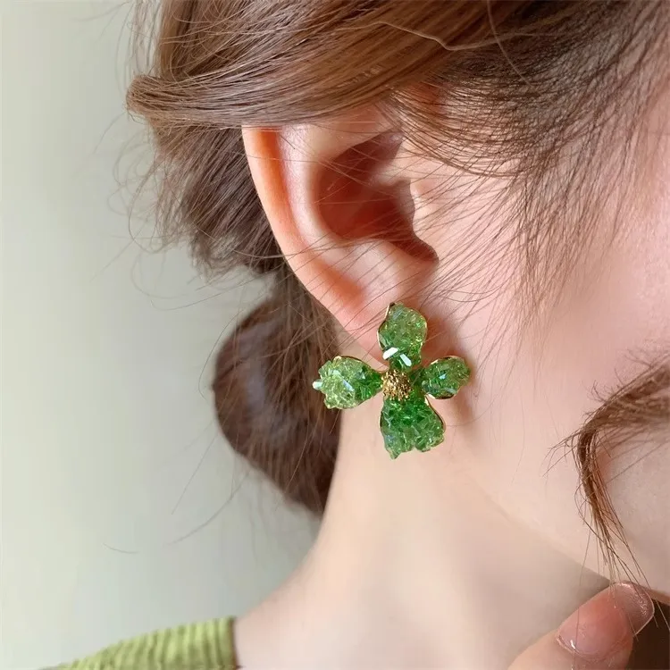 ONEKISS Gold-Plated Copper Earrings Women's-1