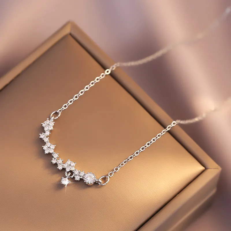 ONEKISS Gold Plated Copper Necklaces Women's-6