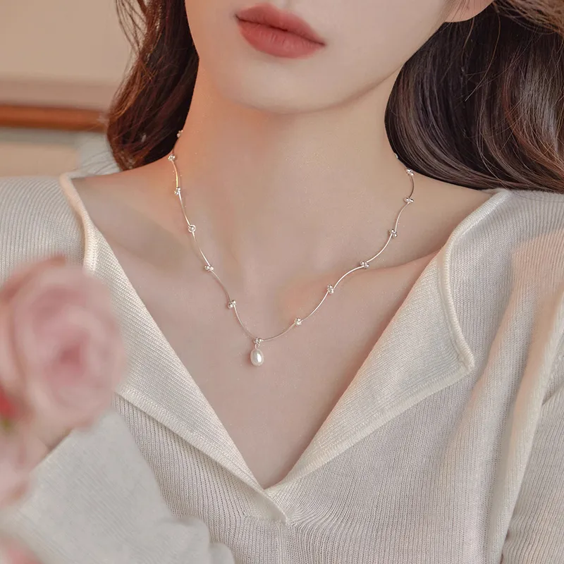ONEKISS Gold Plated Copper Necklaces Women's-2