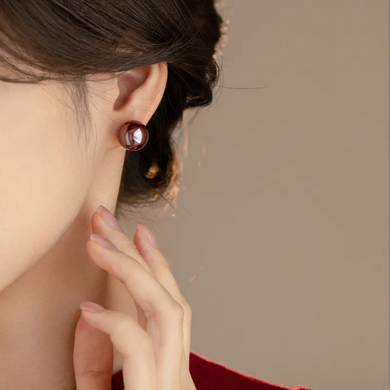 ONEKISS Gold Plated Copper Earrings Women's-4