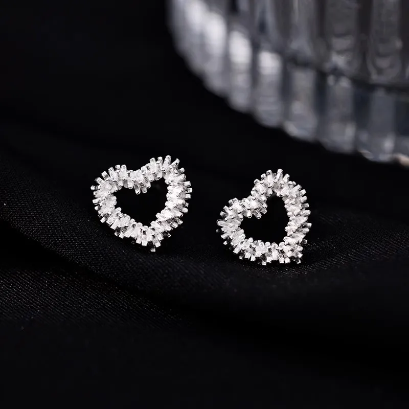 ONEKISS Gold Plated Copper Stud Earrings Women's-4