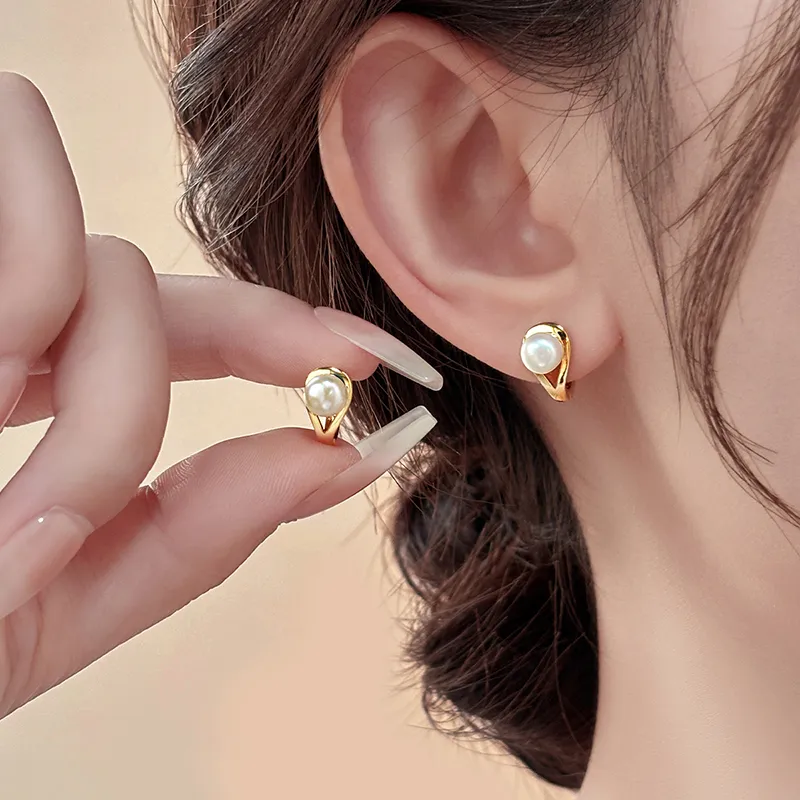 ONEKISS Gold Plated Copper Earrings Women's-1