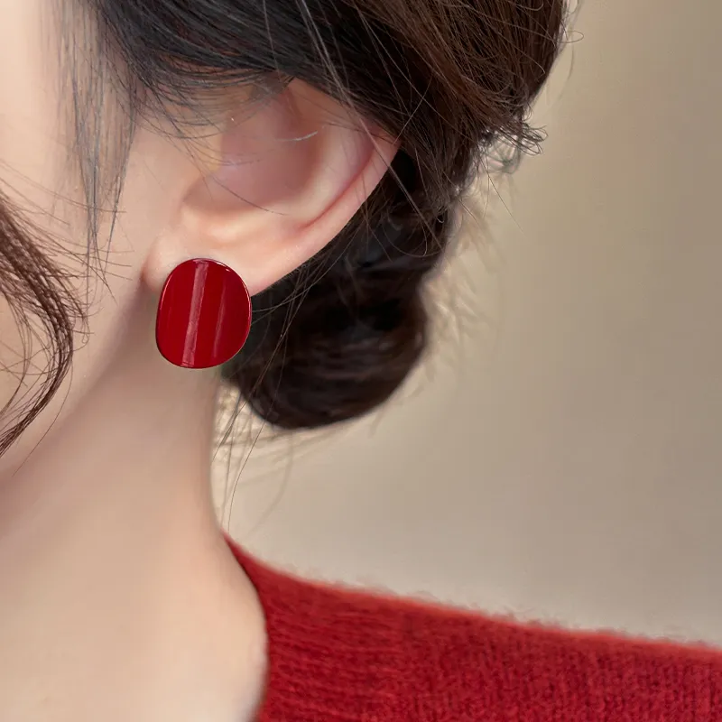 ONEKISS Gold Plated Copper Earrings Women's-4