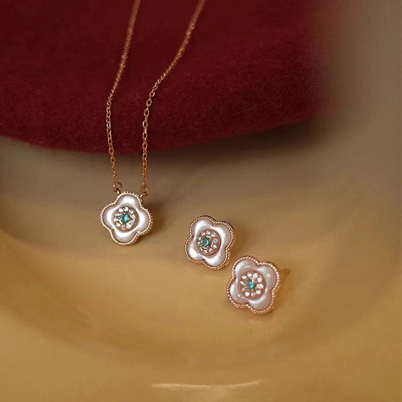 ONEKISS Zircon Earrings Women's-5