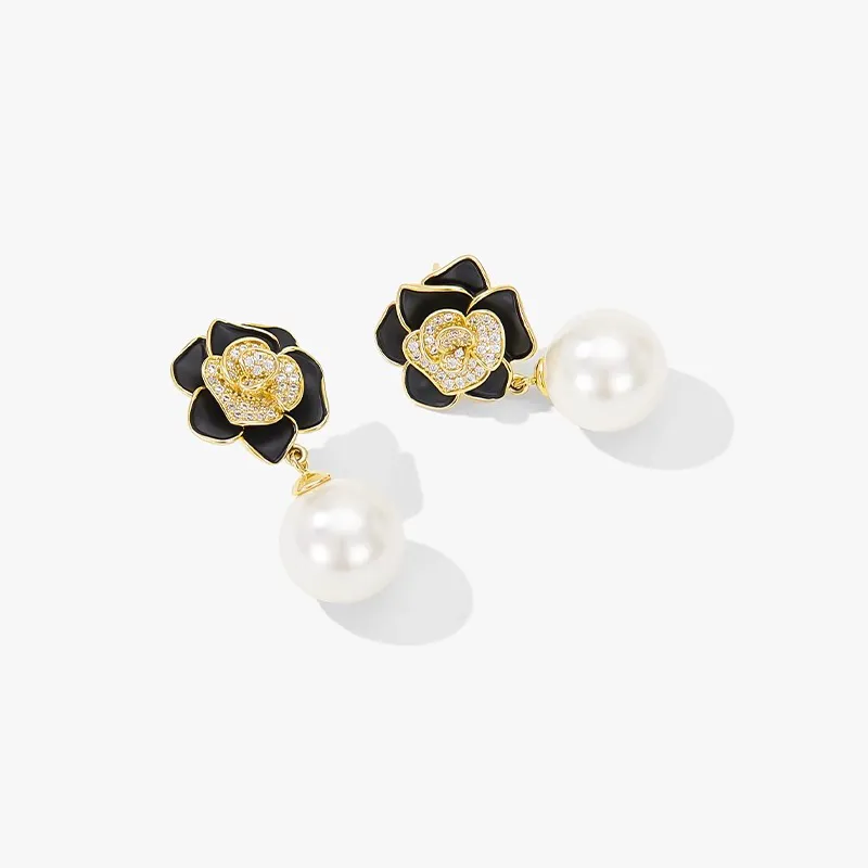 ONEKISS Gold Plated Copper Earrings Women's-8