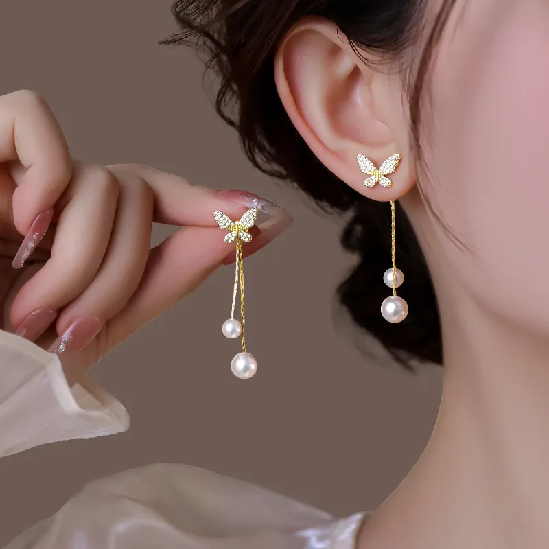 ONEKISS Artificial Zircon Earrings Women's-1