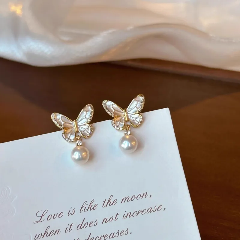 ONEKISS Artificial Zircon Earrings Women's-4