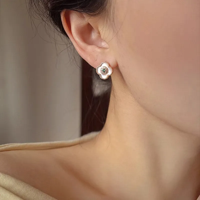 ONEKISS Zircon Earrings Women's-3