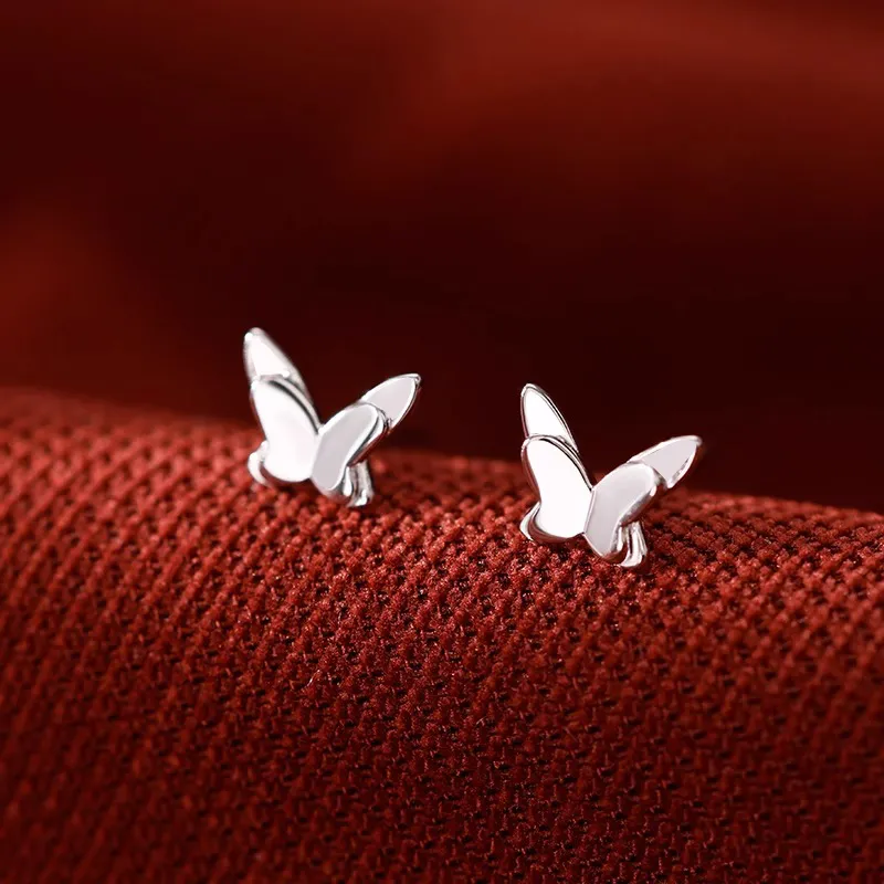 ONEKISS Gold Plated Copper Stud Earrings Women's-2
