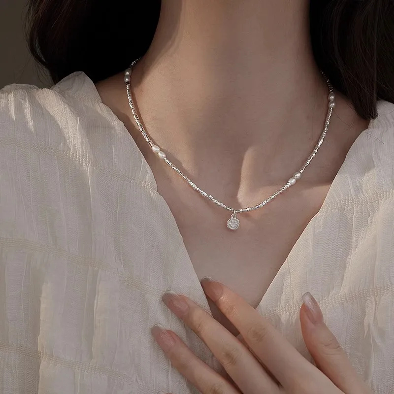 ONEKISS Gold Plated Copper Necklaces Women's-3