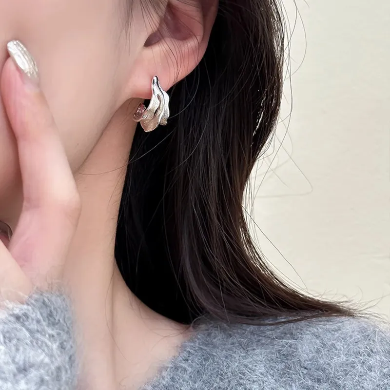 ONEKISS Gold Plated Copper Earrings Women's-5