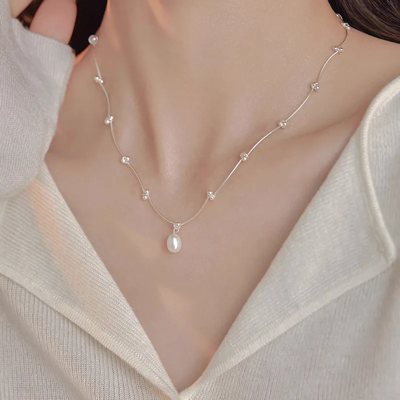 ONEKISS Gold Plated Copper Necklaces Women's-3
