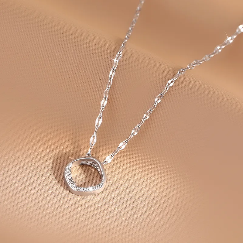ONEKISS Gold Plated Copper Necklaces Women's-4