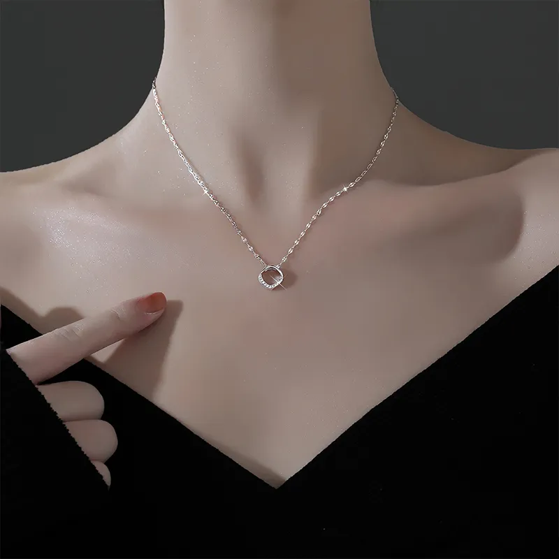ONEKISS Gold Plated Copper Necklaces Women's-1
