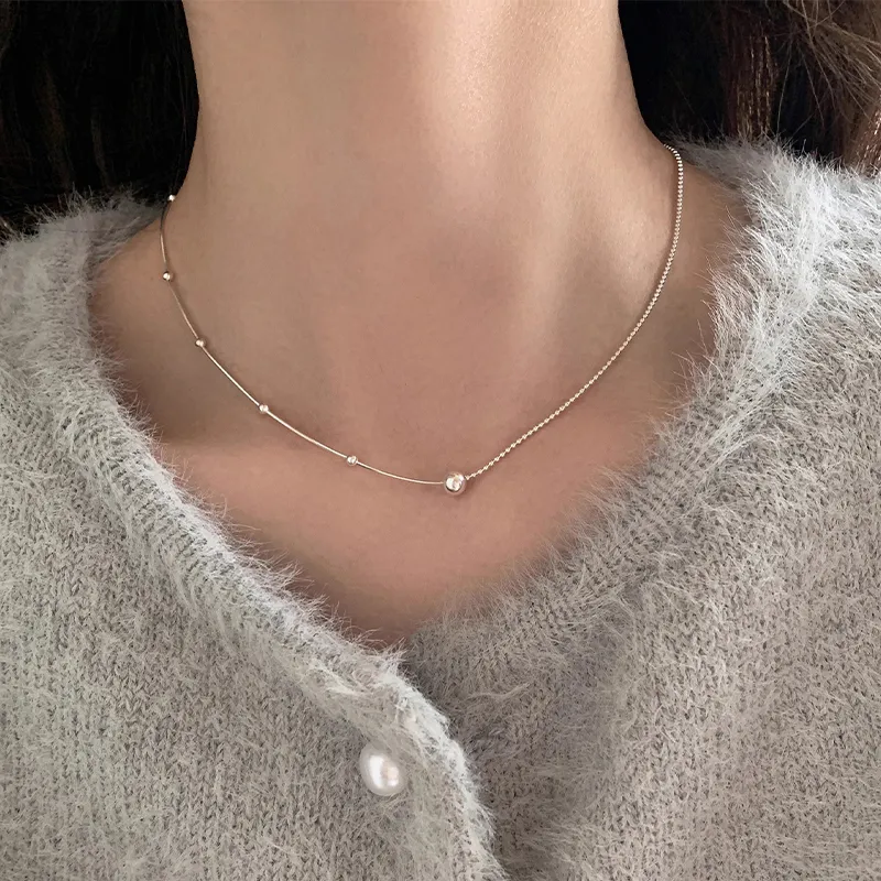 ONEKISS Gold Plated Copper Necklaces Women's-1