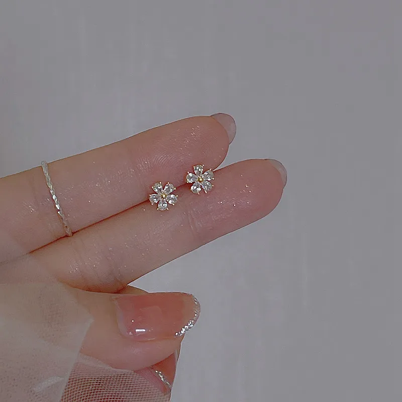 ONEKISS Artificial Zircon Stud Earrings Women's-7