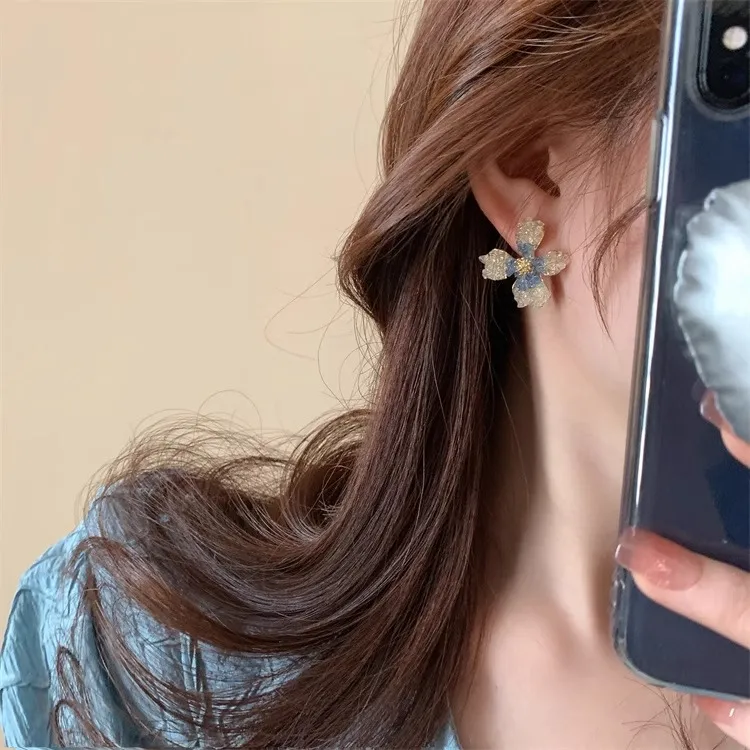 ONEKISS Gold-Plated Copper Earrings Women's-13
