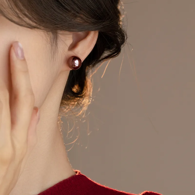 ONEKISS Gold Plated Copper Earrings Women's-12