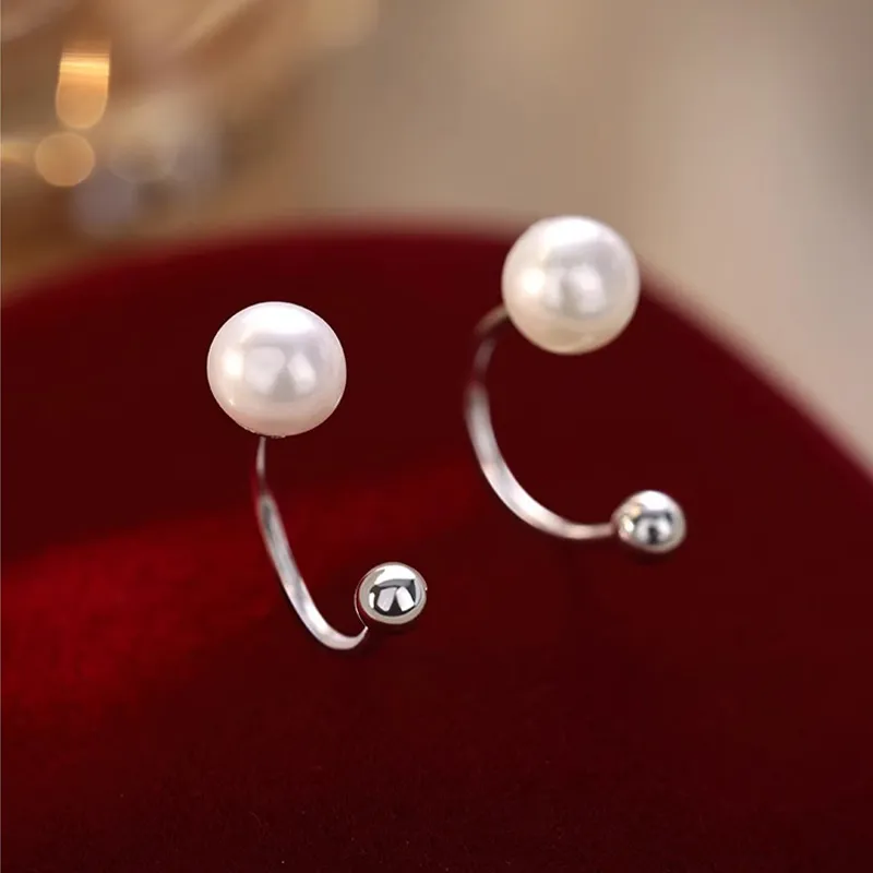 ONEKISS S999 Fine Silver Earrings Women's-6