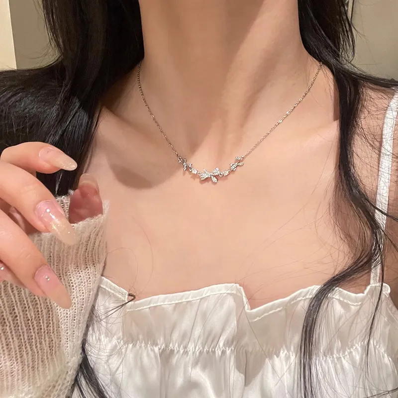 ONEKISS Gold Plated Copper Necklaces Women's-7