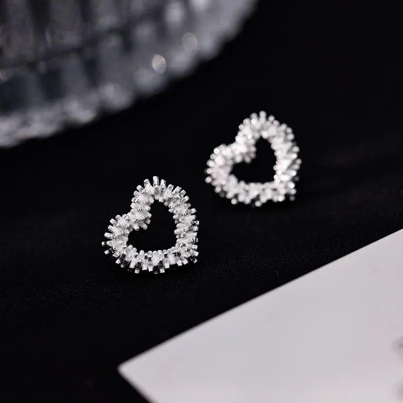 ONEKISS Gold Plated Copper Stud Earrings Women's-2