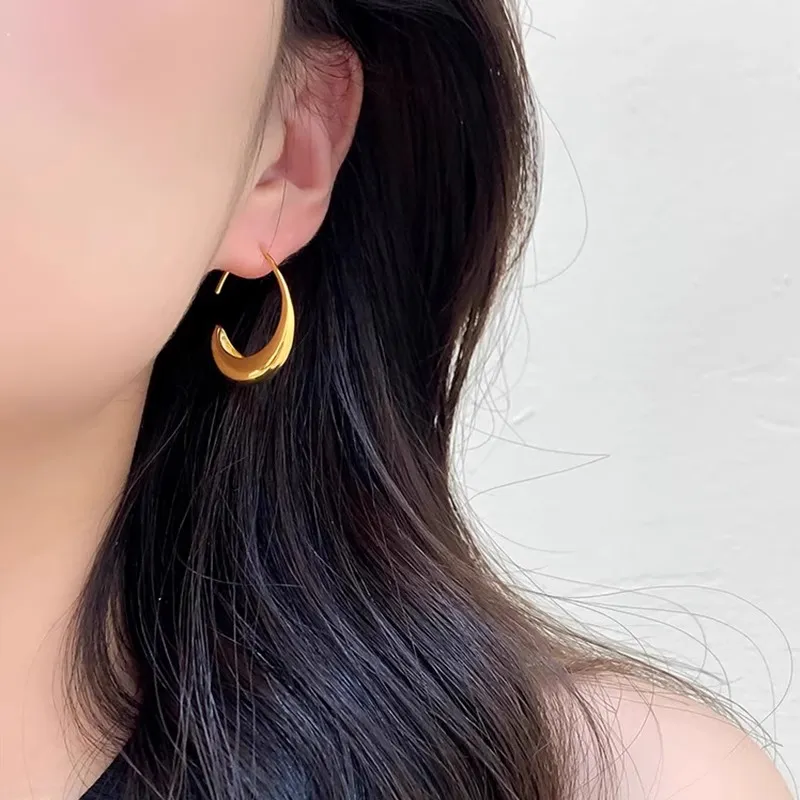 ONEKISS Gold Plated Copper Earrings Women's-7