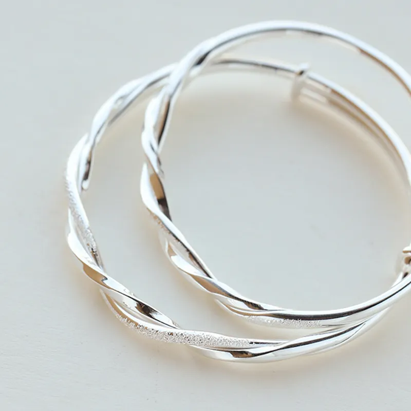 ONEKISS Gold Plated Copper Bangles Women's-5
