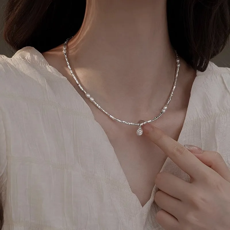 ONEKISS Gold Plated Copper Necklaces Women's-1