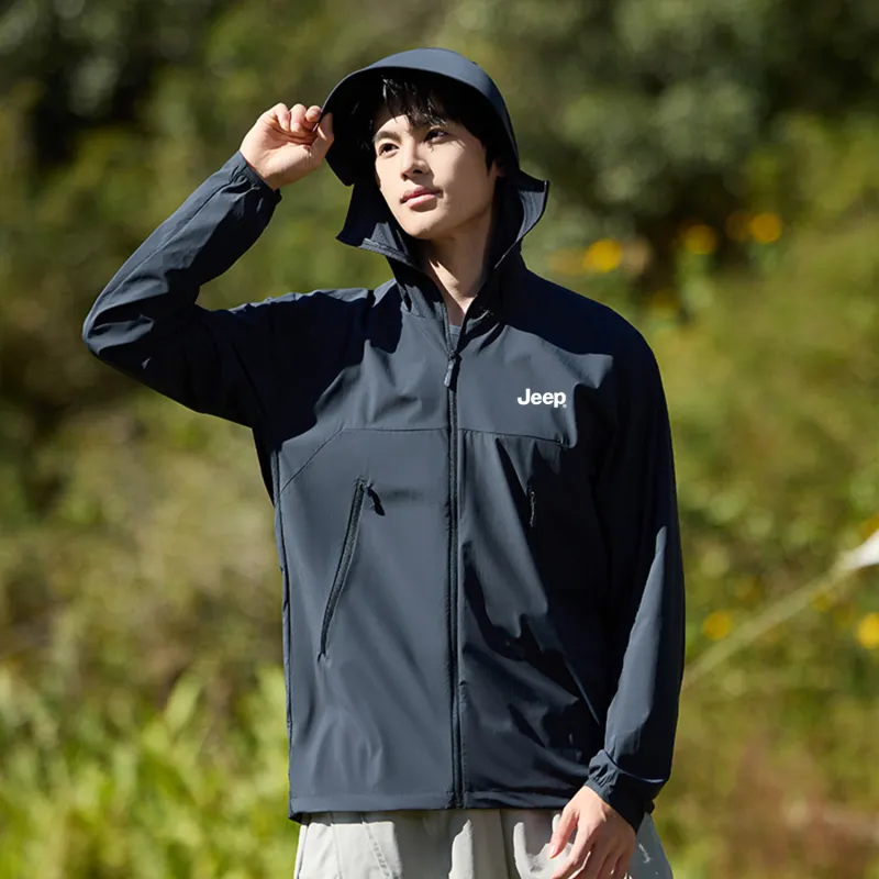 Jeep Breathable, Antibacterial, And Anti Allergic Sun Protection Sun Protection Clothing Unisex-6