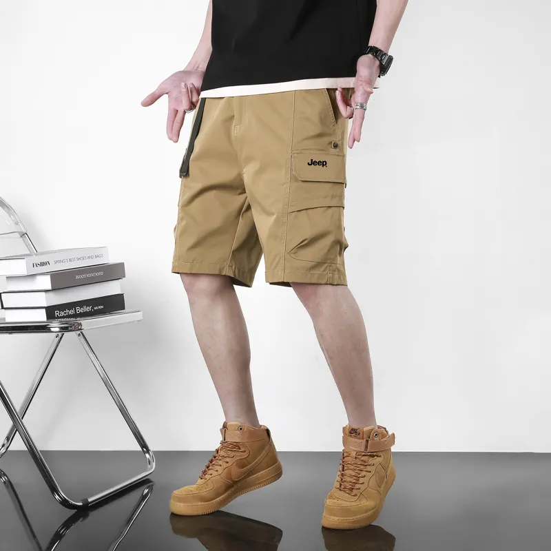 Jeep Garden Forest Horse Riding Cargo Shorts Unisex-4