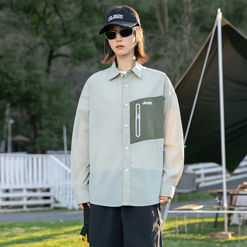 Jeep UV Protection Sun Protection Sun Protection Clothing Unisex-7