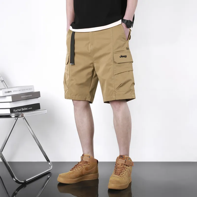Jeep Garden Forest Horse Riding Cargo Shorts Unisex-2