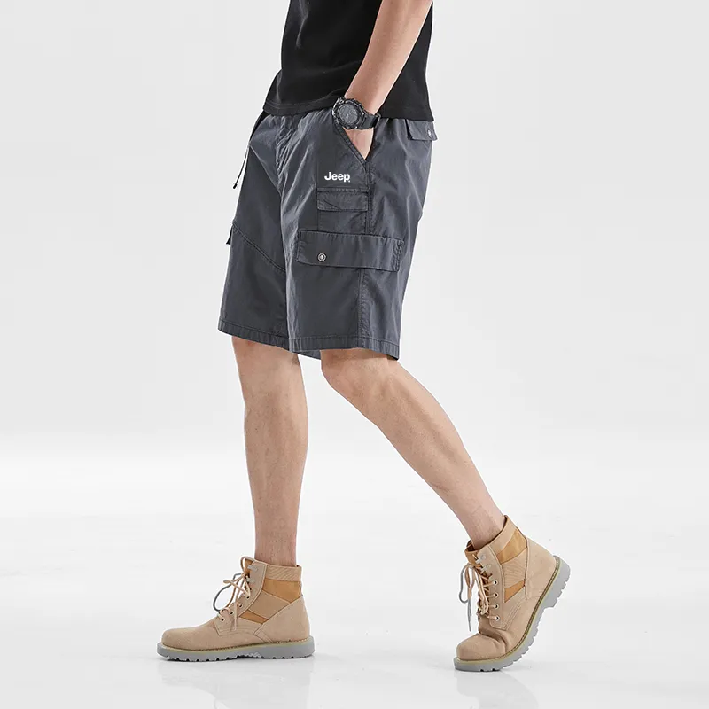 Jeep Garden Forest Horse Riding Cargo Shorts Unisex-6