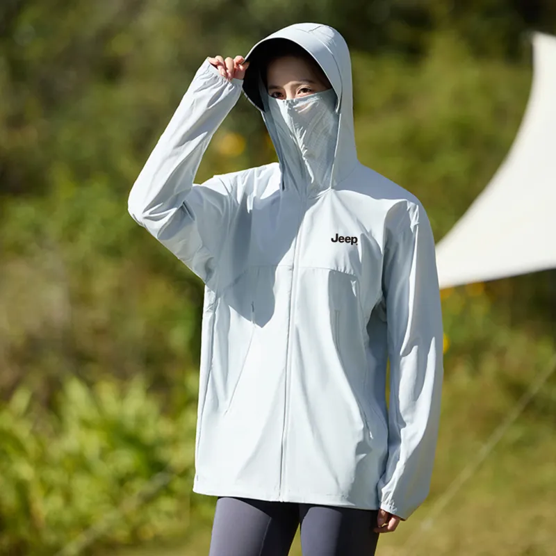Jeep Breathable, Antibacterial, And Anti Allergic Sun Protection Sun Protection Clothing Unisex-14
