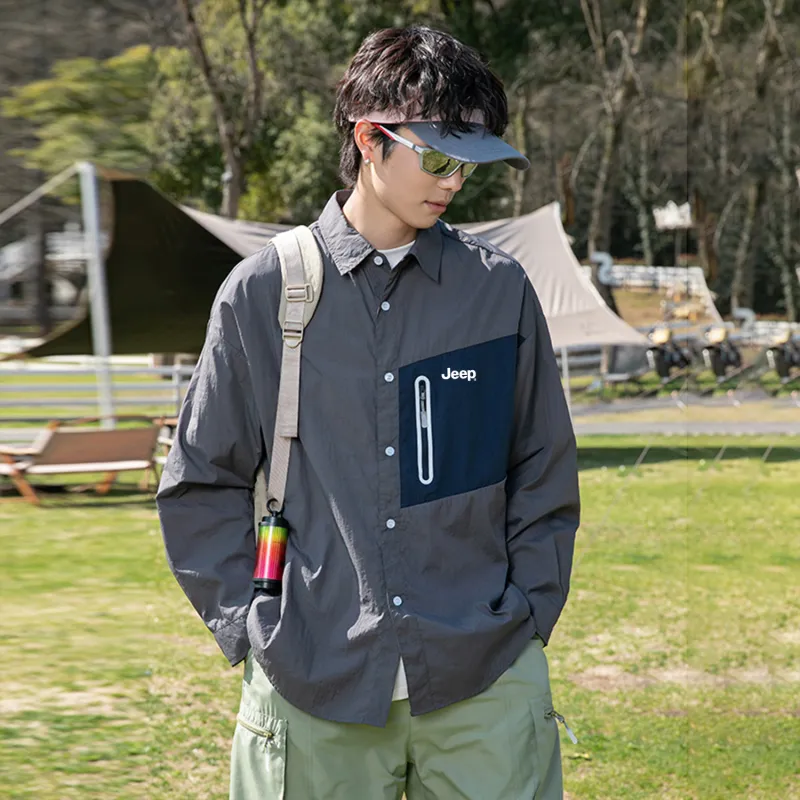 Jeep UV Protection Sun Protection Sun Protection Clothing Unisex-13