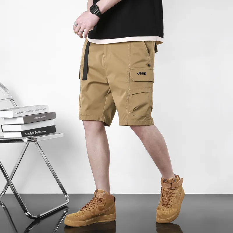 Jeep Garden Forest Horse Riding Cargo Shorts Unisex-3