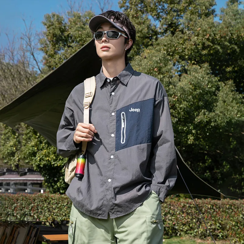 Jeep UV Protection Sun Protection Sun Protection Clothing Unisex-12